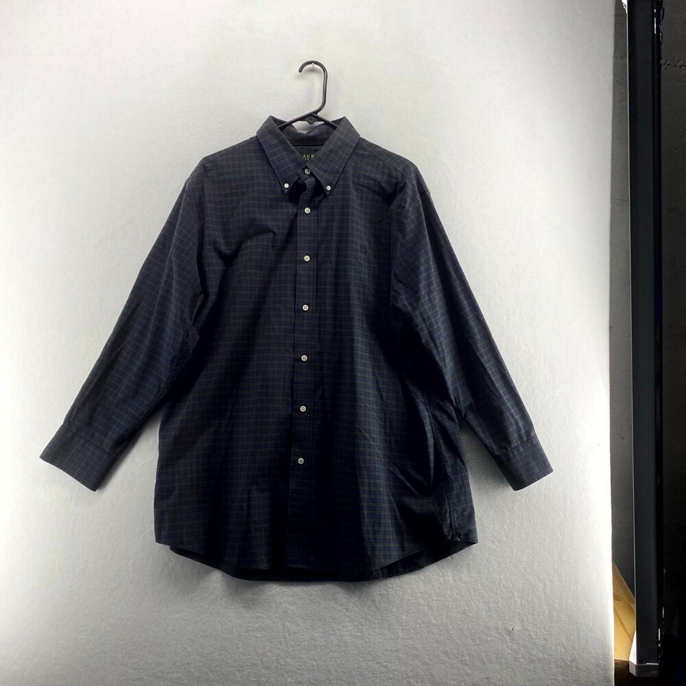 Lauren Ralph Lauren Button Down Shirt Slim Fit Mens Size 17 1/2 32/33